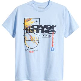 OVERTIME OVERTIME Splash Cotton Graphic T-Shirt