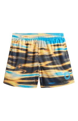 OVERTIME OVERTIME Splash Mesh Shorts