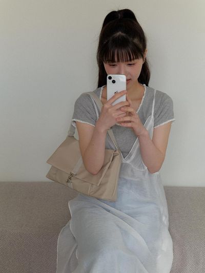 OVHEE Chloe Nylon Bag _ Beige