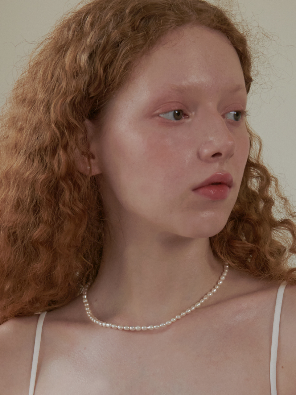 OVT-U [925 Silver] Classic Mini Freshwater Necklace