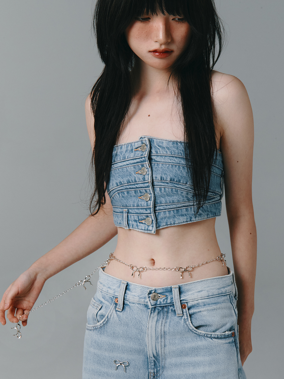 OVT-U Drop Ribbon Waist Chain