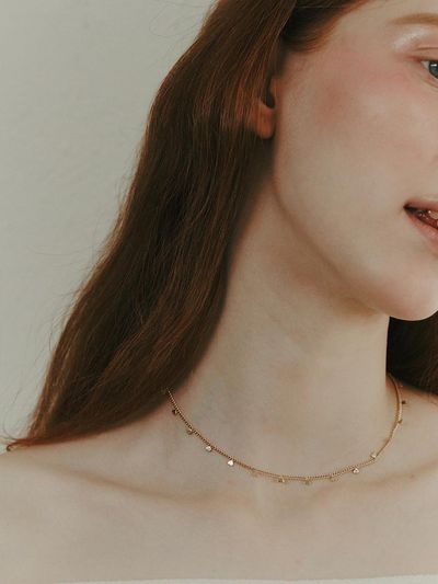 OVT-U Mini Heart Chain Necklace