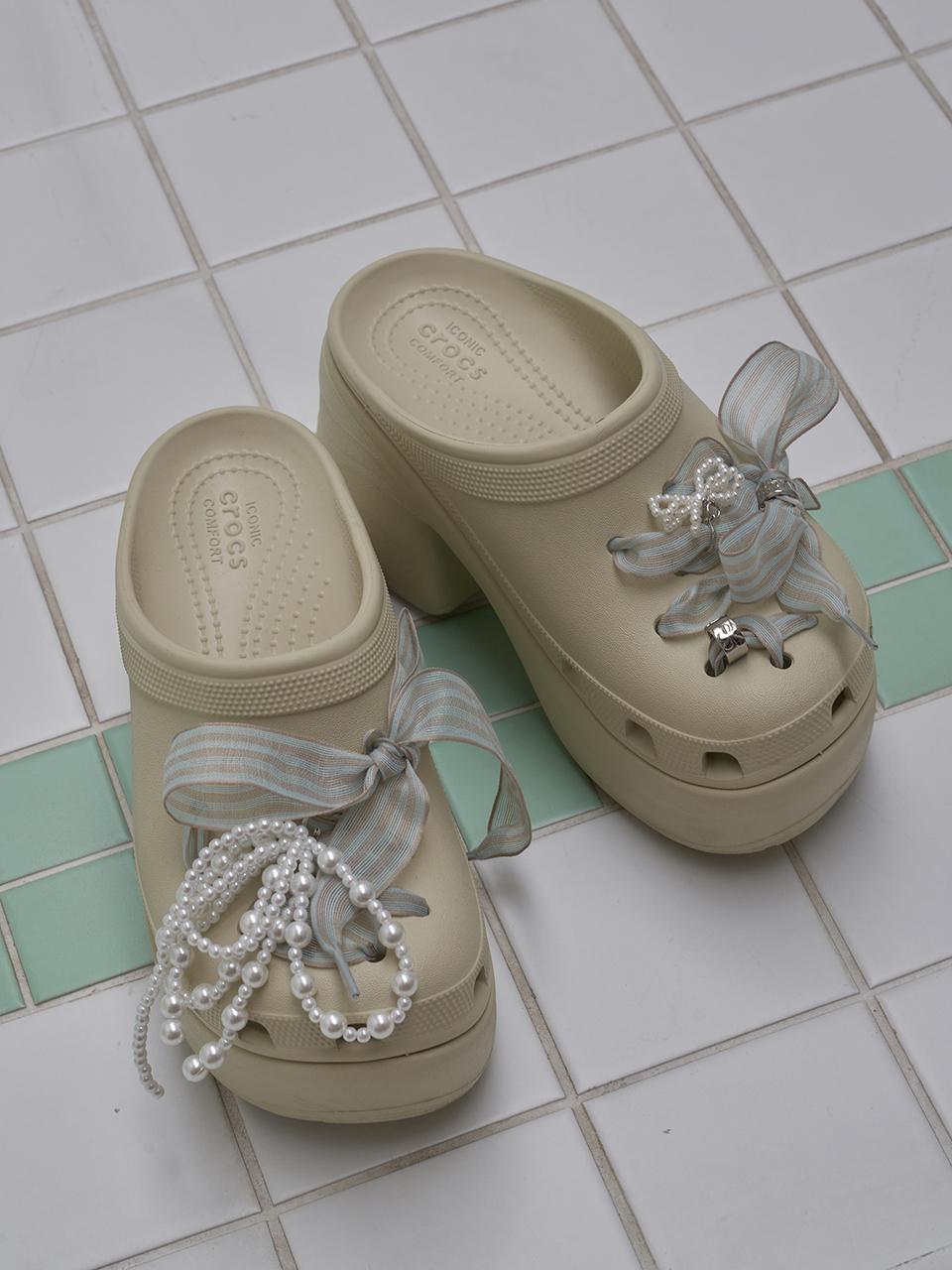 OVT-U Pearl Beads Shoe Charm