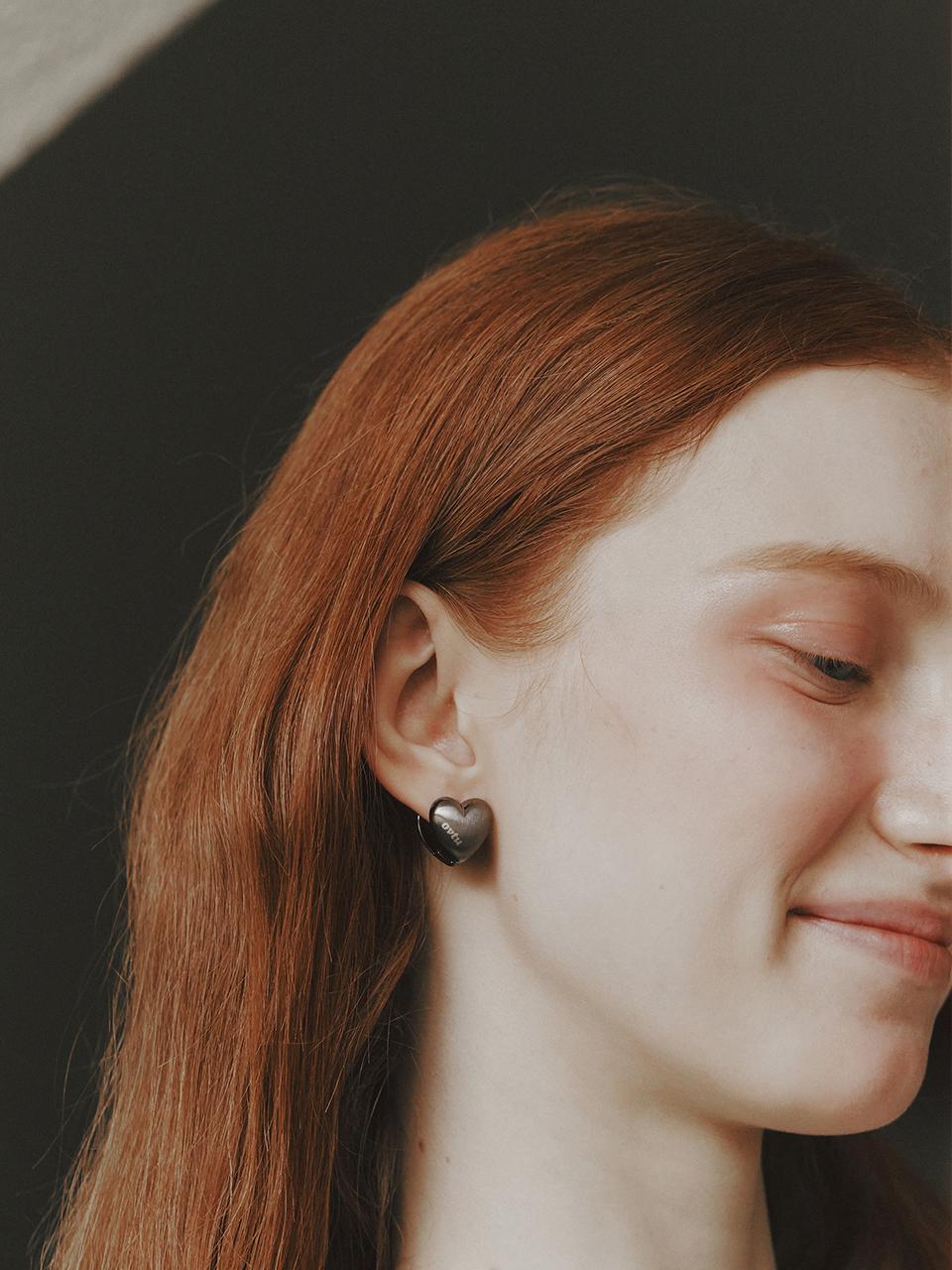 OVT-U Plumpy Heart Earring