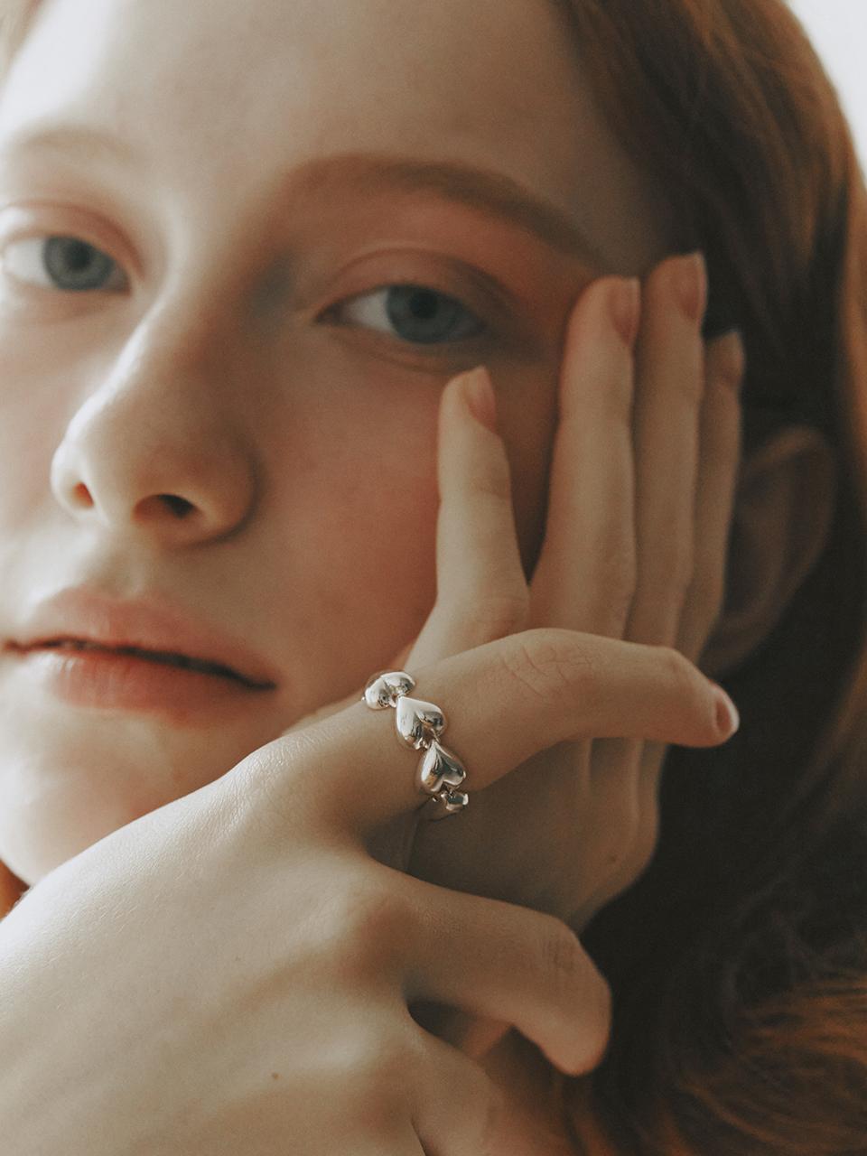 OVT-U Plumpy Heart Ring