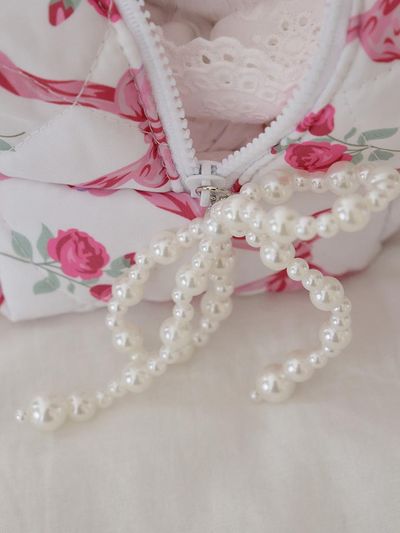 OVT-U Rose pattern pouch (2color)
