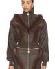 OW Collection OW Collection Bela Faux Fur Jacket - 1