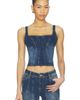 OW Collection OW Collection Devin Denim Top - 1