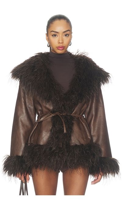 OW Collection OW Collection Idun Faux Fur Jacket
