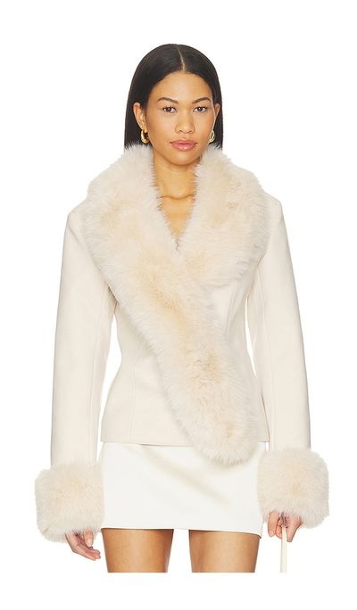 OW Collection OW Collection Maeve Faux Fur Jacket