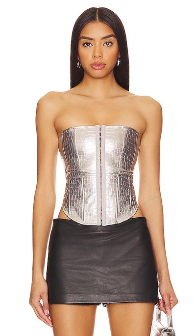 OW Collection OW Collection Orion Crocodile Corset