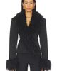 OW Collection OW Collection Remy Faux Fur Jacket - 1