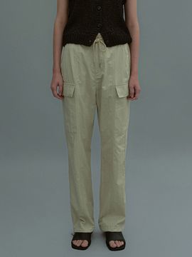 OWN FEATURE COLOUR.OFC Jogger Silhouette Pants_Light Khaki