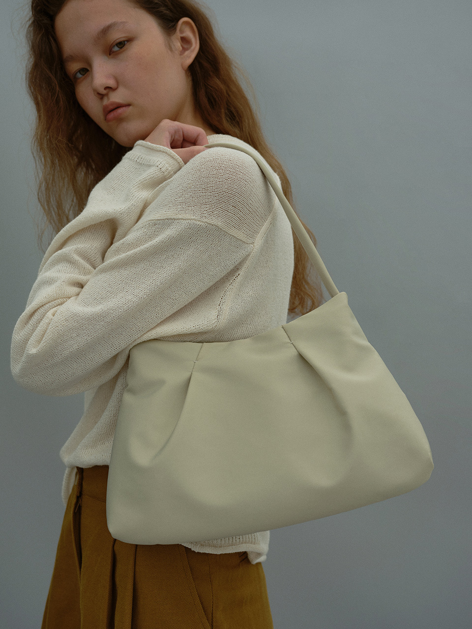 OWN FEATURE COLOUR.OFC Nylon Shoulder Bag