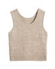 oyun oyun Angled Rib Crochet Vest - 5