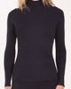 oyun oyun Classic Rib Mock Neck - 1