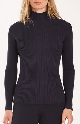 oyun oyun Classic Rib Mock Neck