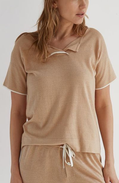 oyun oyun Split Neck Tee