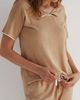 oyun oyun Split Neck Tee - 2
