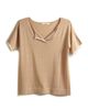 oyun oyun Split Neck Tee - 5