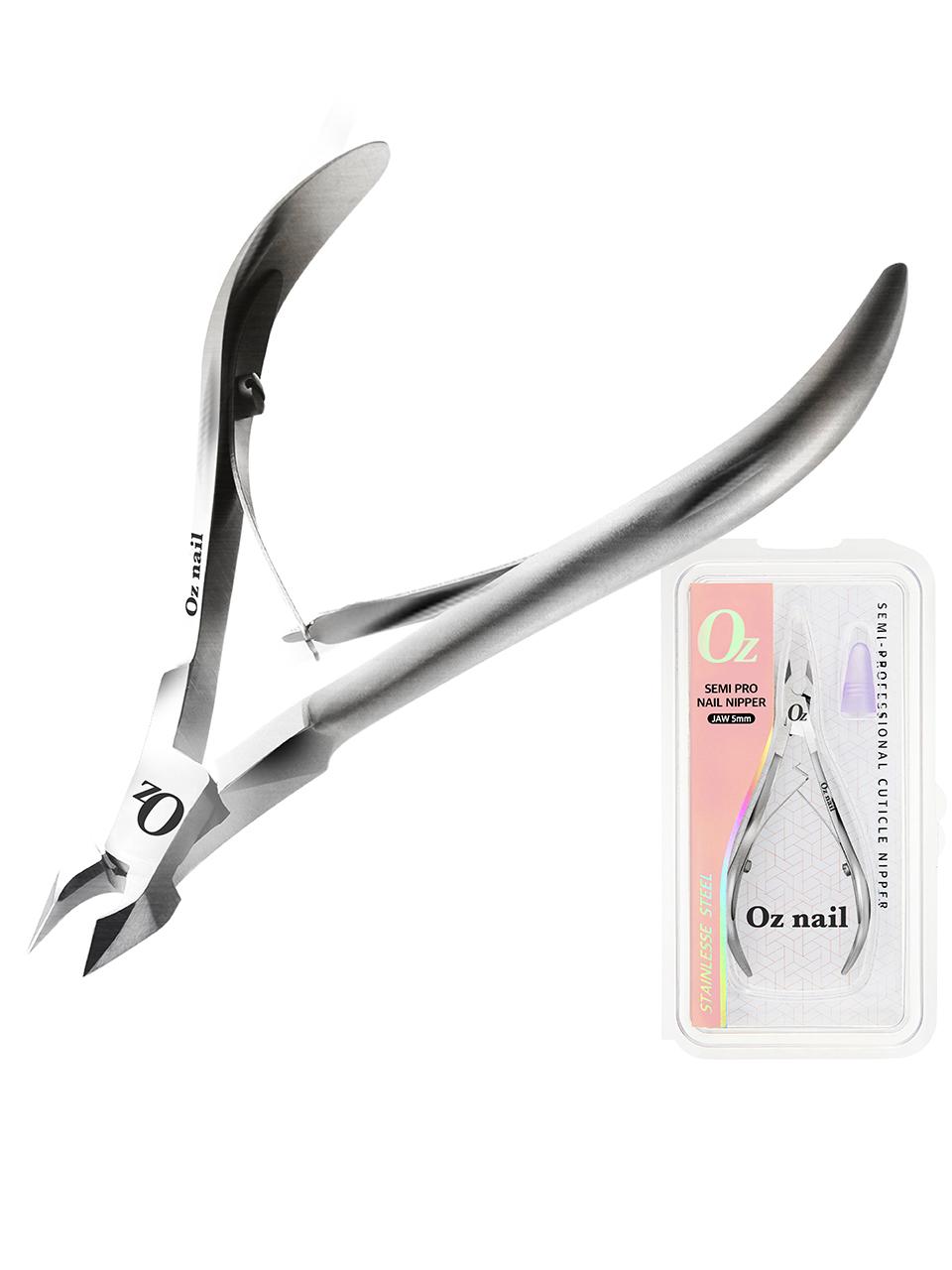 oz nail 1pc Semi-Professional Nail Nipper for Cuticle Removal