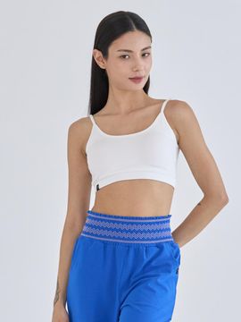 ozez Basic Modal Lightweight Slim Fit Bra Top [Cream] (OZTB5023)