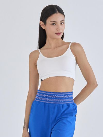 ozez Basic Modal Lightweight Slim Fit Bra Top [Cream] (OZTB5023)