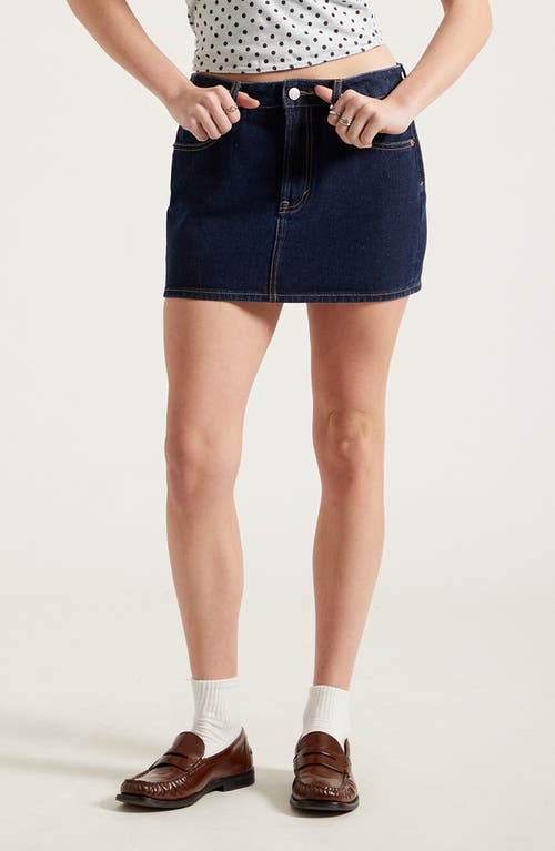 PacSun PacSun Bella Mid Rise Denim Miniskirt