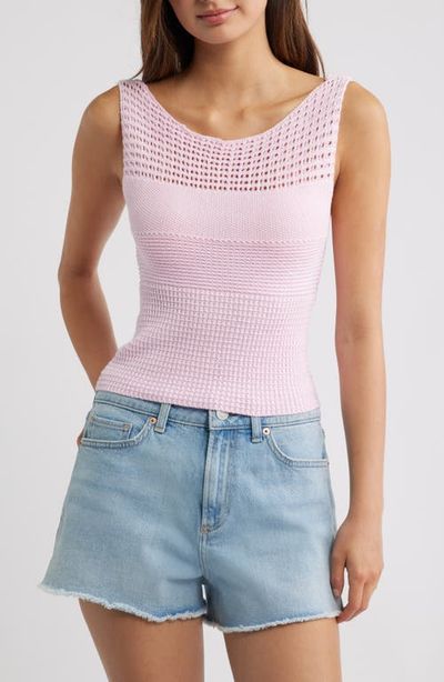 PacSun PacSun Brielle Open Knit Tank Top