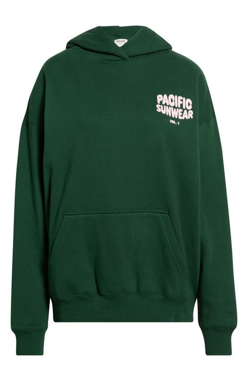 PacSun PacSun Bubble Logo Cotton Blend Hoodie