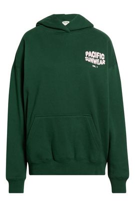 PacSun PacSun Bubble Logo Cotton Blend Hoodie