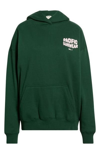 PacSun PacSun Bubble Logo Cotton Blend Hoodie