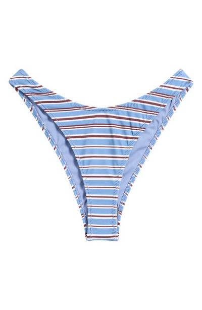 PacSun PacSun Candace Stripe High Waist Bikini Bottoms 