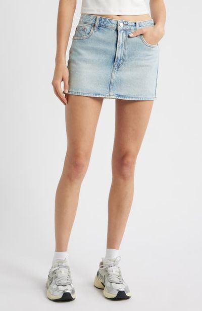PacSun PacSun Chaya Mid Rise Denim Miniskirt