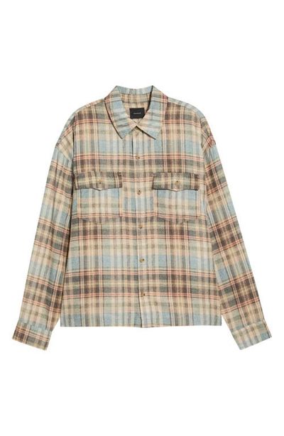 PacSun PacSun Cody Plaid Flannel Button-Up Shirt