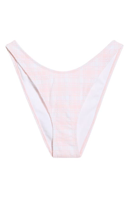 PacSun PacSun Eden Plaid High Cut Bikini Bottoms
