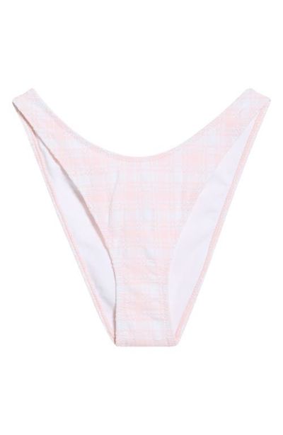 PacSun PacSun Eden Plaid High Cut Bikini Bottoms