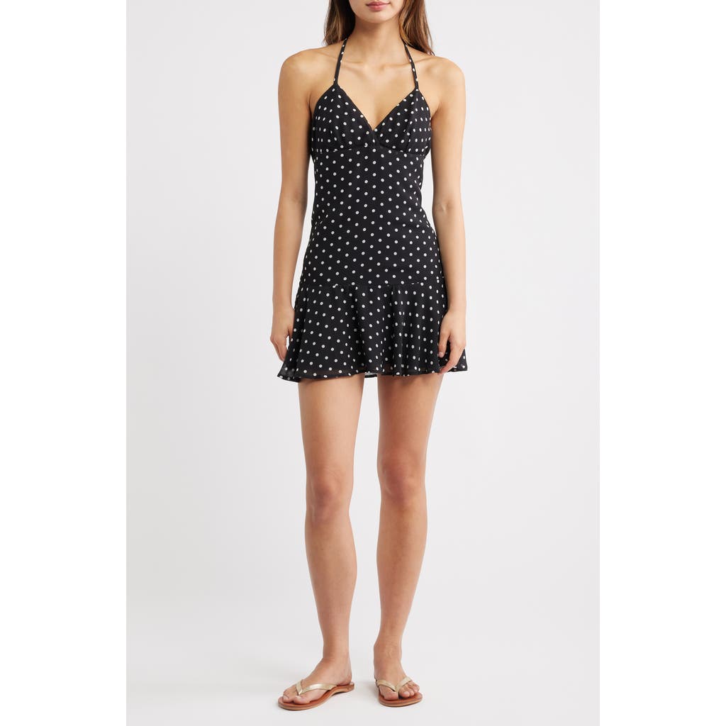 PacSun PacSun Gracie Polka Dot Minidress 