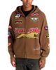 Pacsun Pacsun Grand Prix Cotton Blend Zip Graphic Hoodie - 1