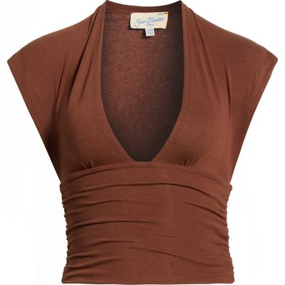 PacSun PacSun Harley Deep V Cinched Top