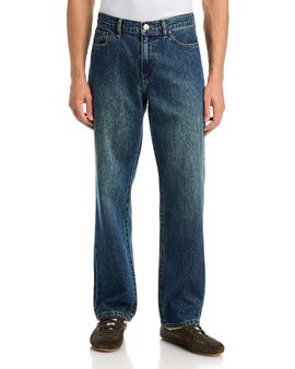 Pacsun Pacsun Jair Dark Tint Relaxed Straight 32 Jeans in Dark Indigo