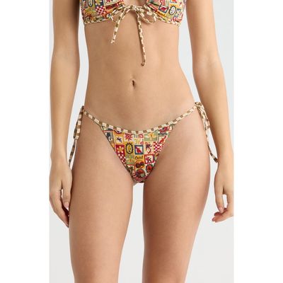 PacSun PacSun Jasper High Cut Side Tie Bikini Bottoms