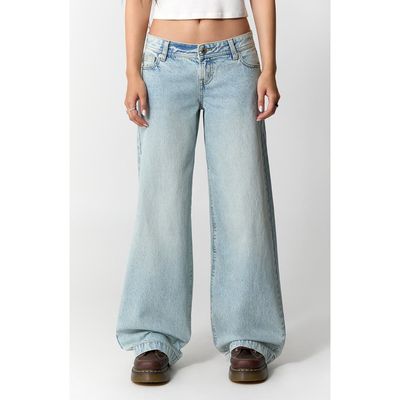 PacSun PacSun Kaia Low Rise Baggy Wide Leg Jeans