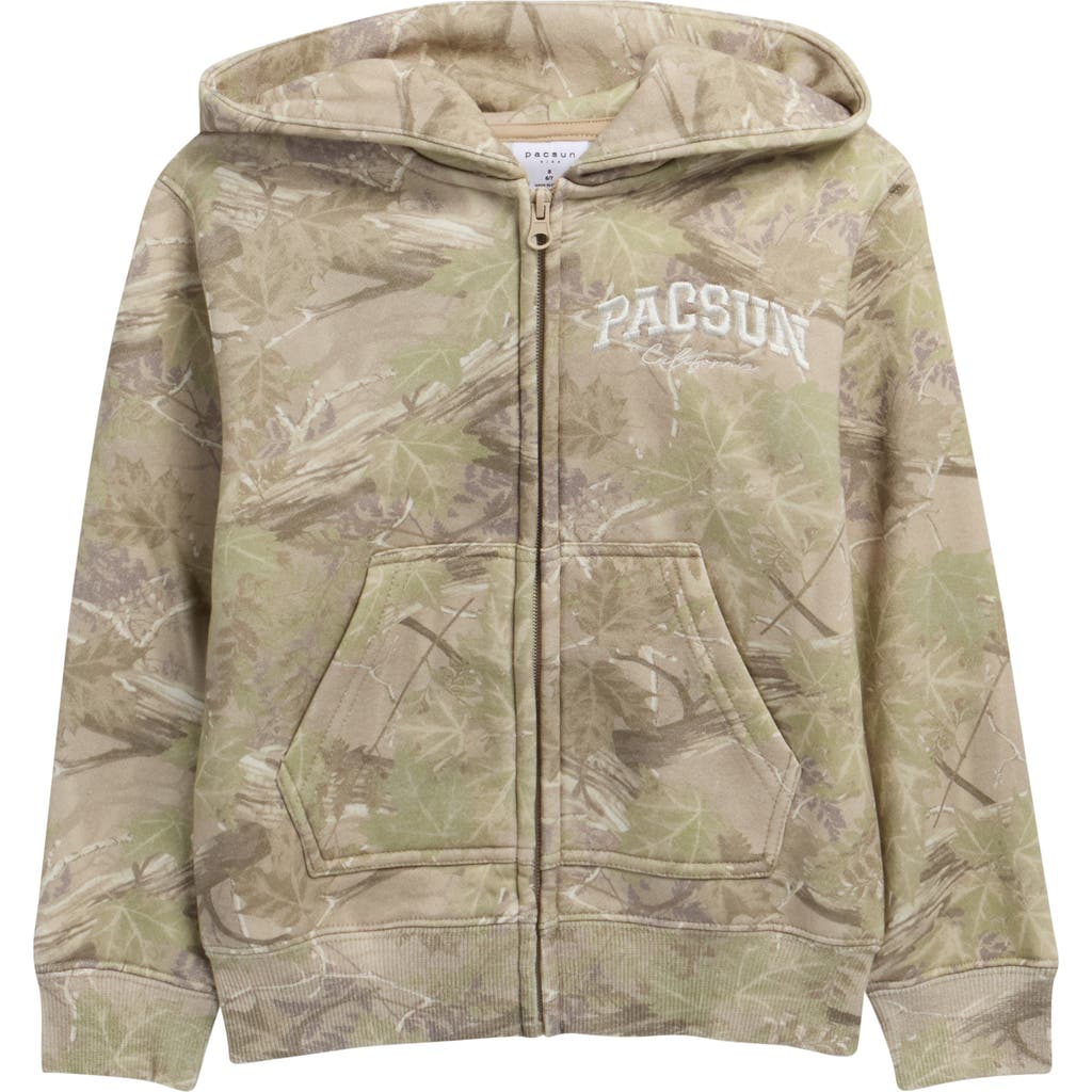 PacSun PacSun Kids' Camo Zip Hoodie