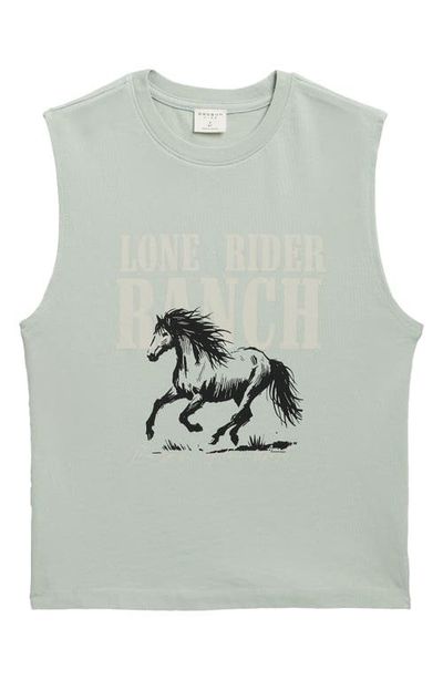 PacSun PacSun Kids' Lone Rider Graphic Cotton Muscle T-Shirt