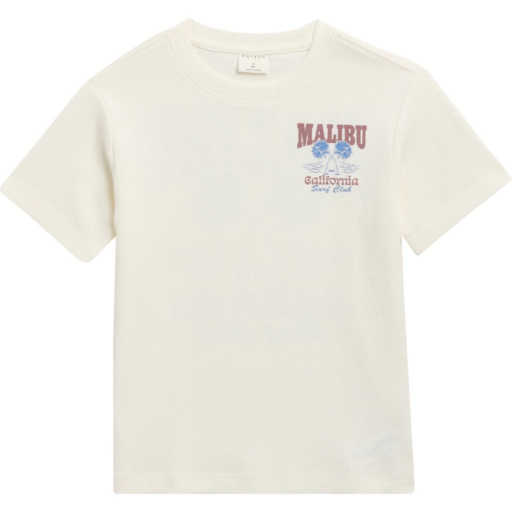 PacSun PacSun Kids' Malibu Graphic Cotton Waffle Knit T-Shirt