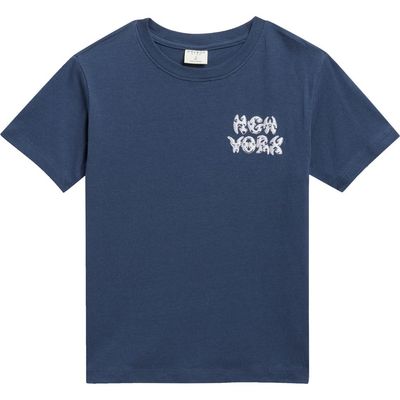 PacSun PacSun Kids' New York Bubble Embroidered Cotton T-Shirt