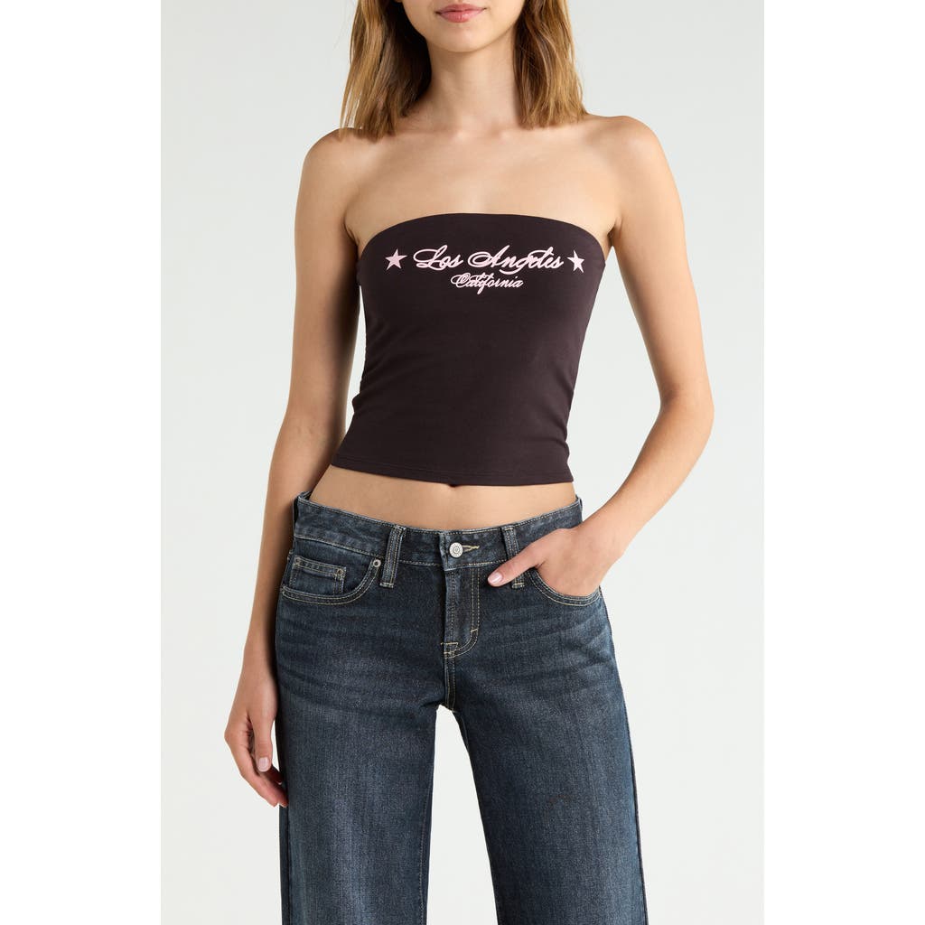 PacSun PacSun LAC Crop Tube Top
