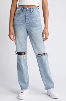 PacSun PacSun Ripped High Waist Dad Jeans