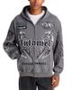 Pacsun Pacsun Untamed Cotton Blend Zip Graphic Hoodie - 1